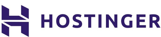 a logo for hostinger website hosting